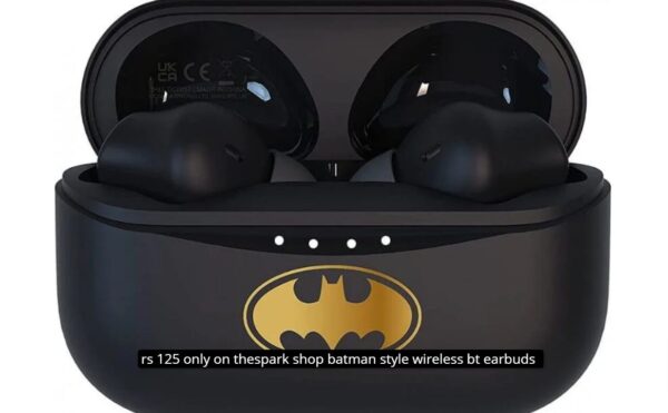 Batman Style Wireless BT Earbuds